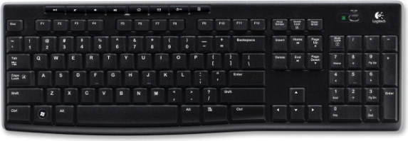 WIRELESS KEYBOARD K270 - ONLINE ONLY