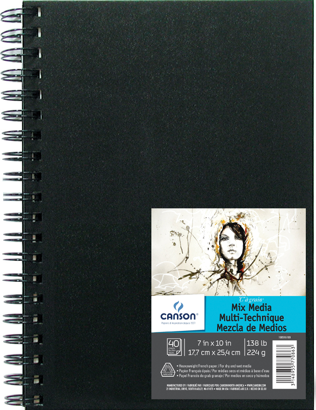 MIXED MEDIA ARTBOOK 7X10