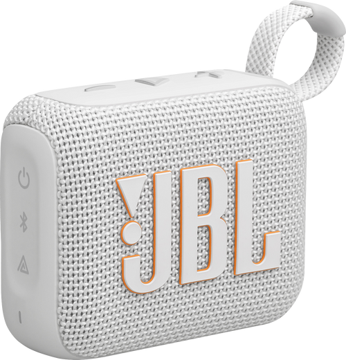 JBL Go 4 Wireless Speaker, White - ONLINE ONLY