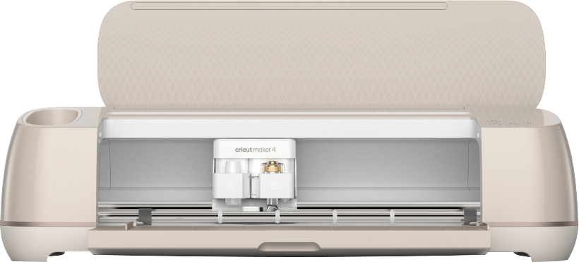 Cricut Maker 4 Smart Cutting Machine, 10.25x25.63x9.56in, Seashell - ONLINE ONLY