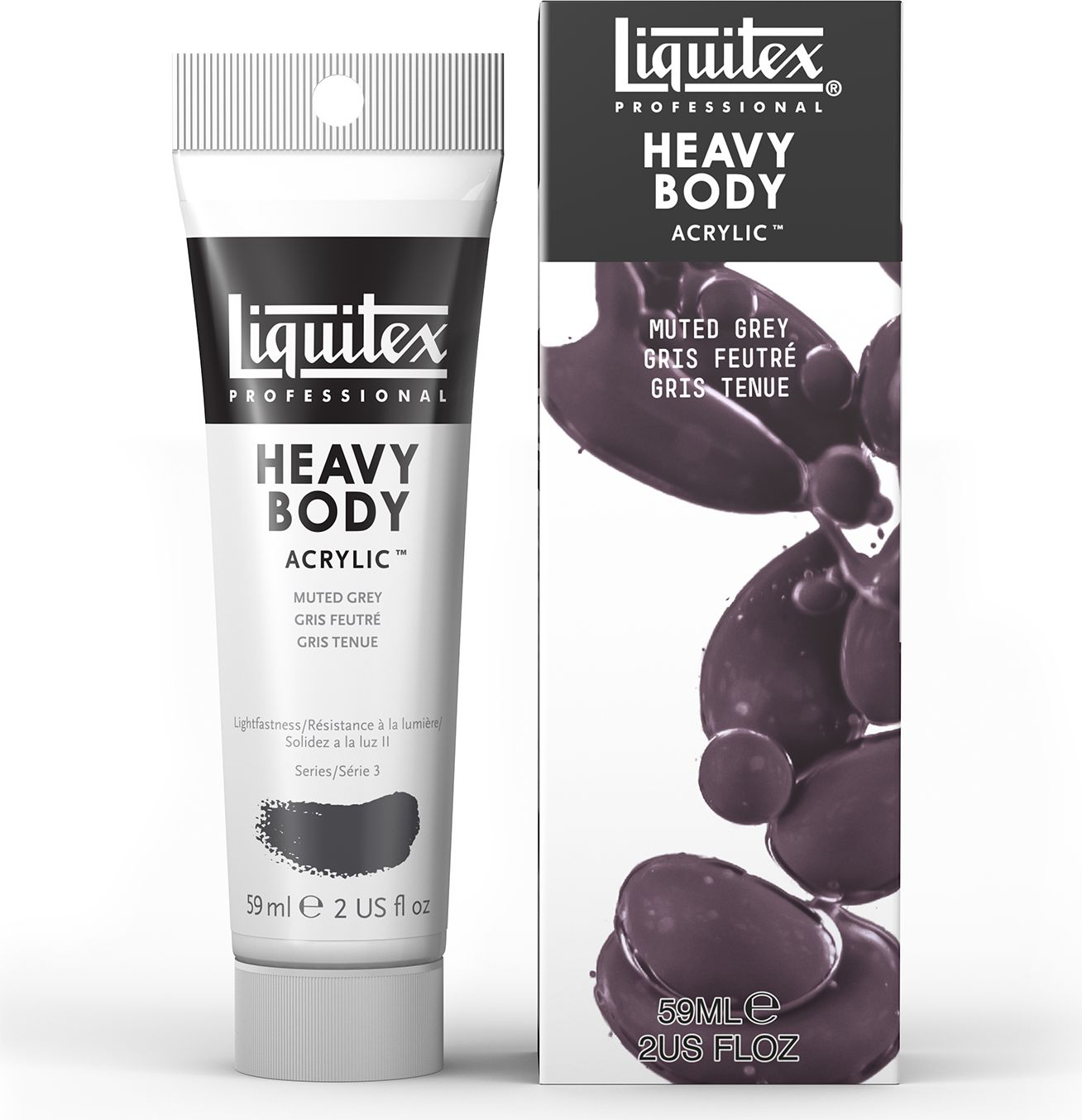 MUTED COLL HB 59ML TU GREY