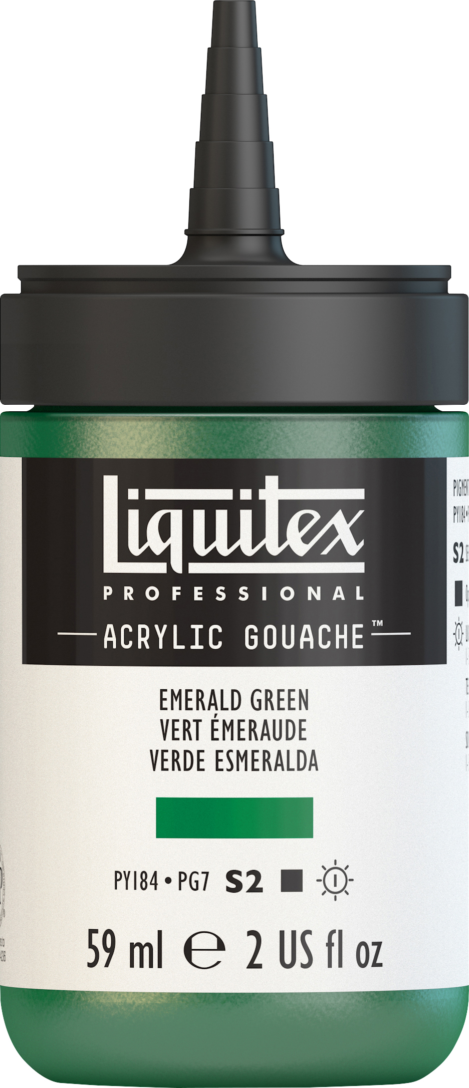 ACRYLIC GOUACHE 59ML EMERALD GREEN
