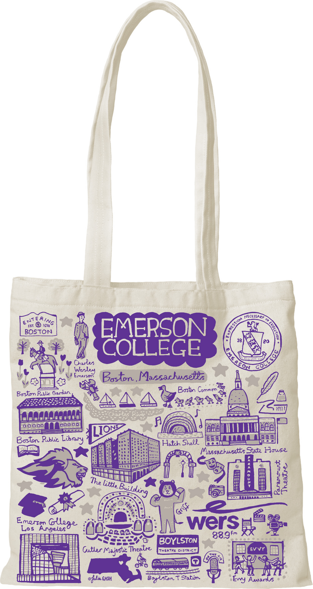 Julia Gash Tote Bag
