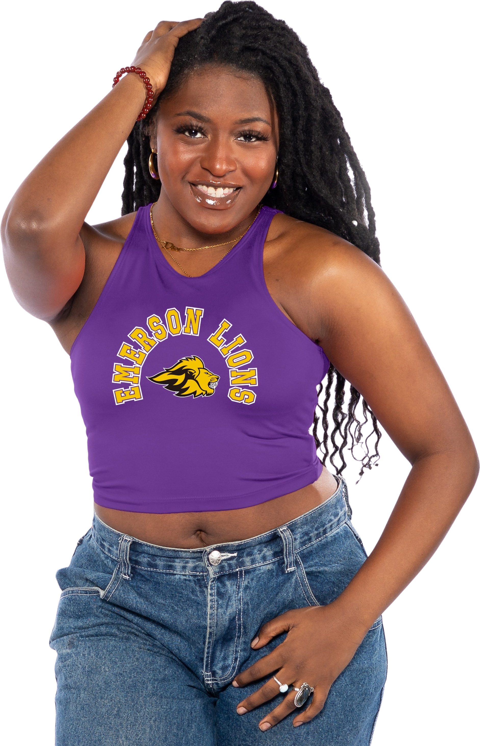 Women's Athletic Cropped Tank Top