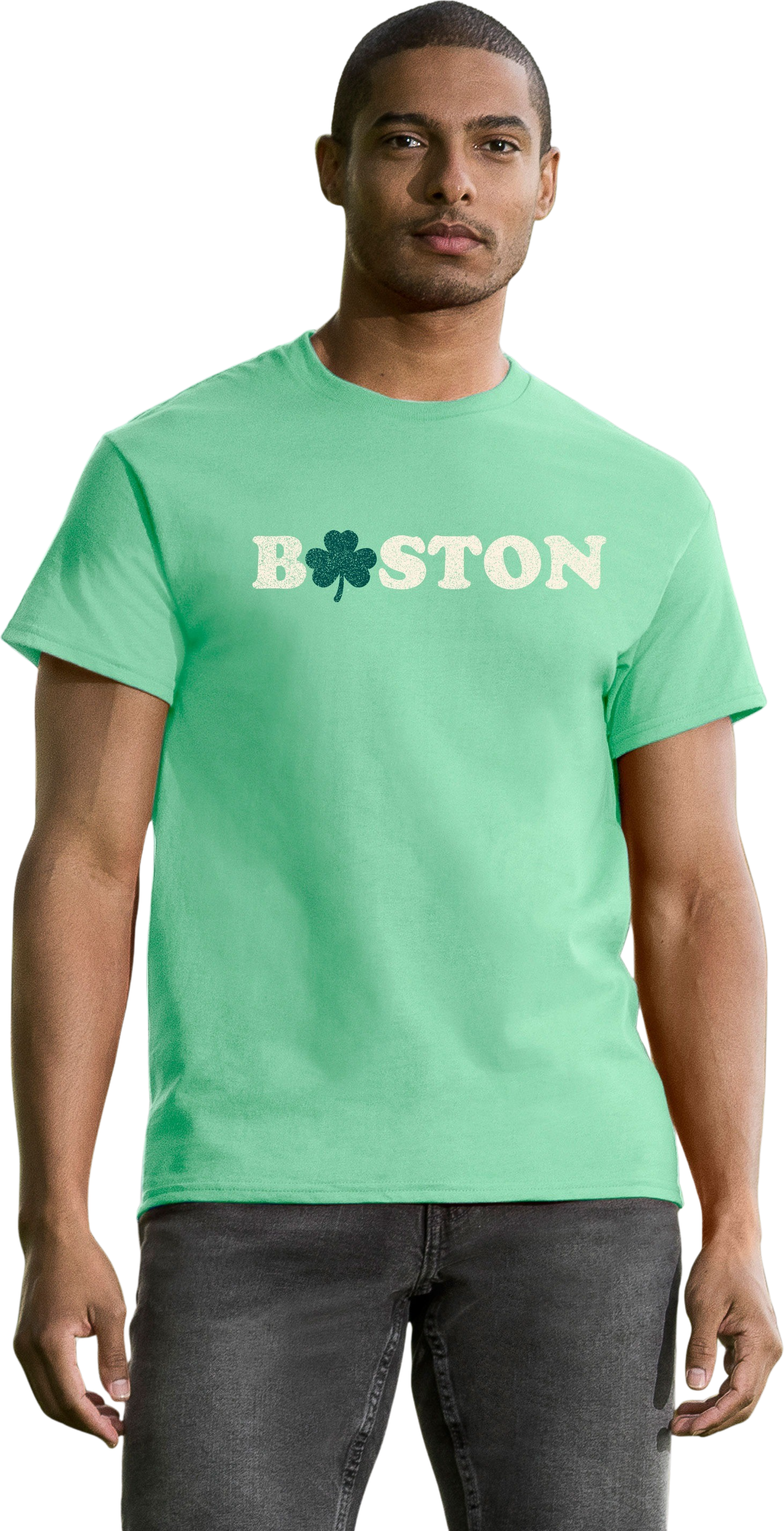 Boston Shamrock Short Sleeve T-Shirt