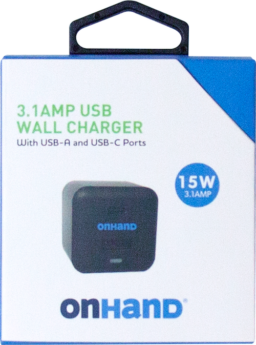 ONHAND WALL CHARGER USB-A & USB-C
