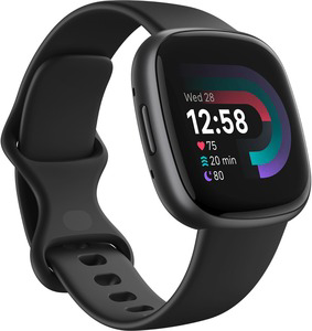 FITBIT VERSA 4 BLACK GRAPHITE