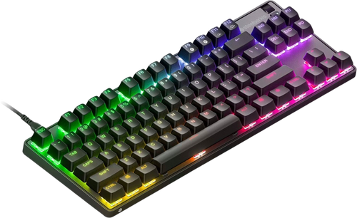Apex 9 TKL Wired OptiPoint Adjustable Actuation Switch Gaming Keyboard with RGB Lighting (Black)