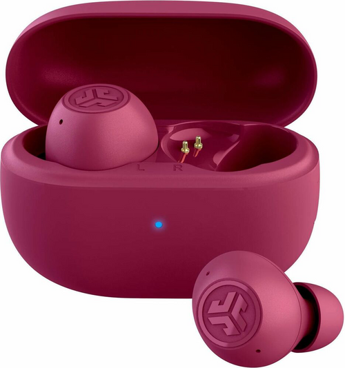 JLAB GO POP ANC TRUE WIRELESS EARBUDS in TRANSPARENT TEAL  - ONLINE ONLY