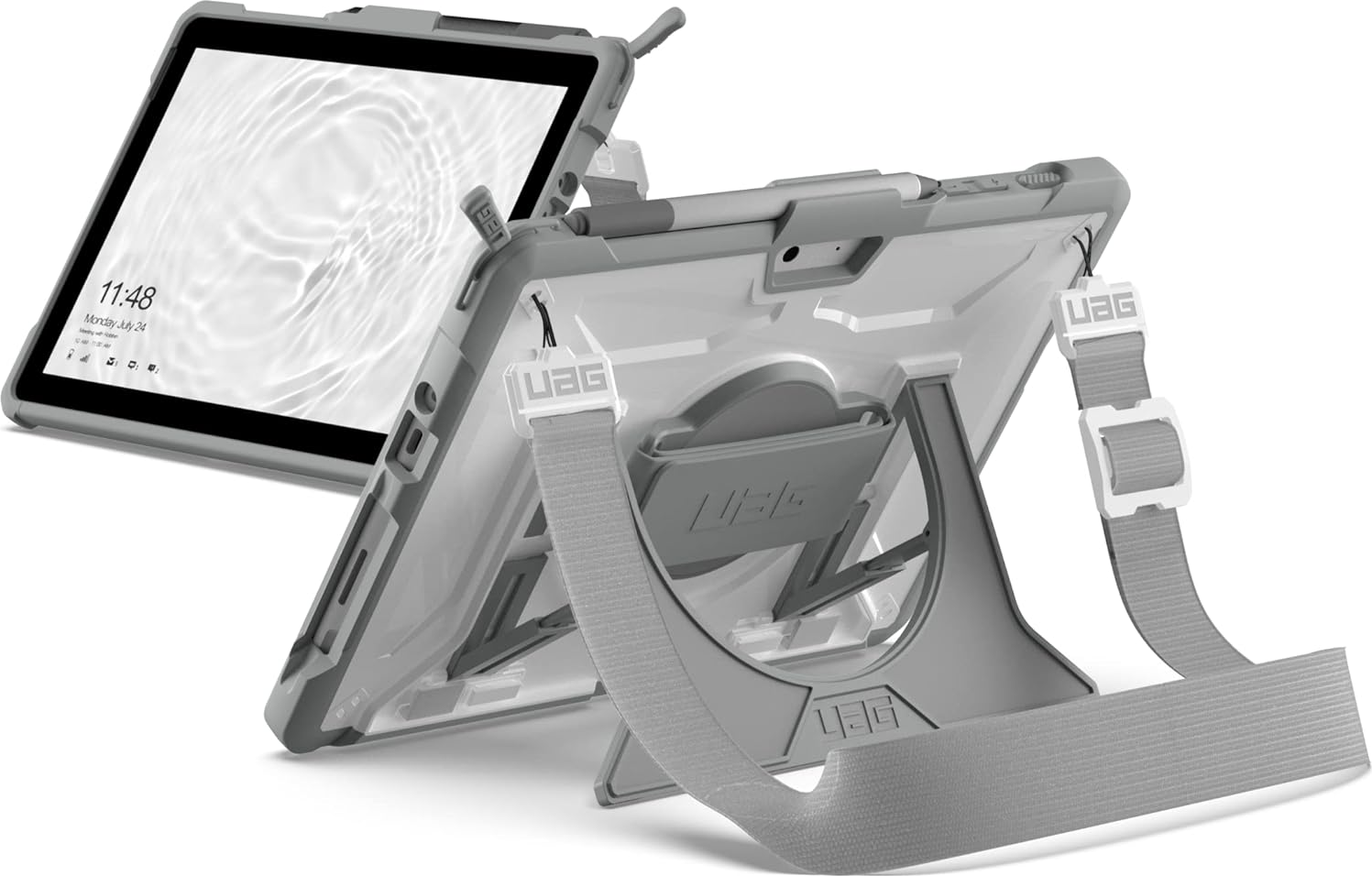 UAG PLSMA SUR GO 2 CS WHT/GRY - ONLINE ONLY