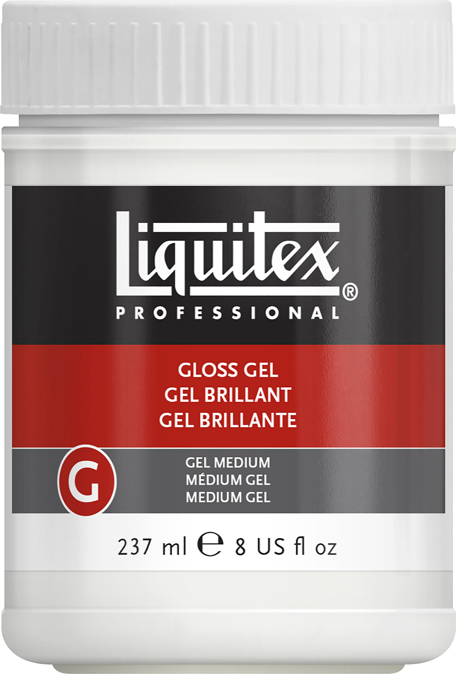 LIQUITEX GEL MEDIUM 8OZ