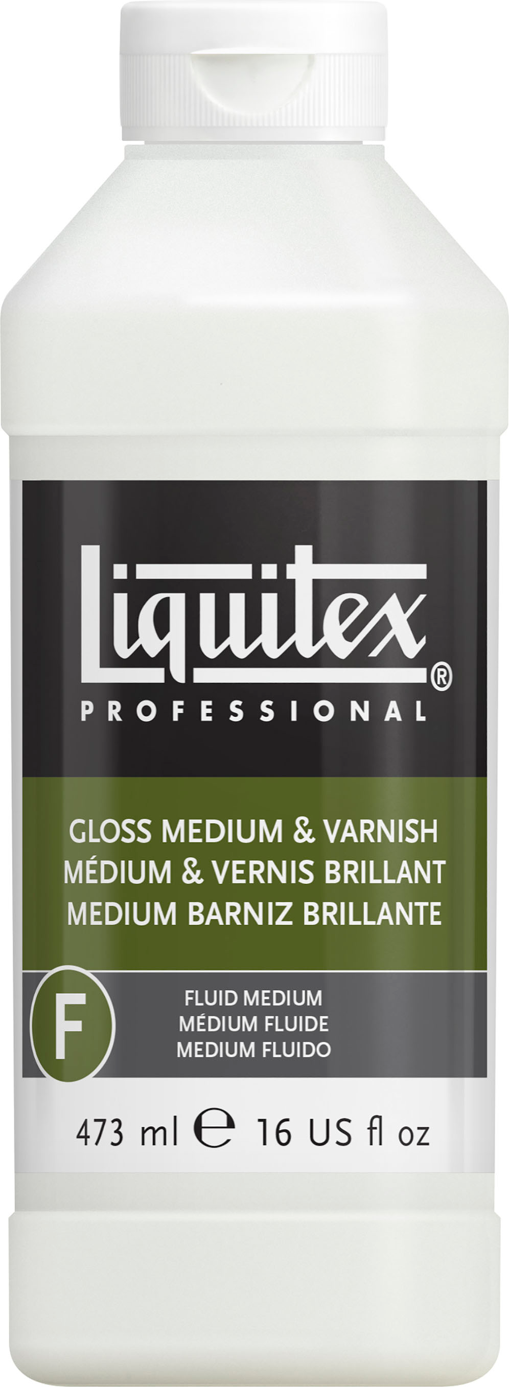LIQUITEX GLOSS POLYMER MEDIUM 16OZ