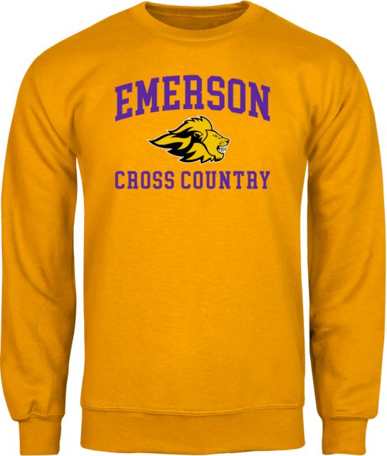 Emerson Fleece Crew Emerson Cross Country w/ Mascot - ONLINE ONLY