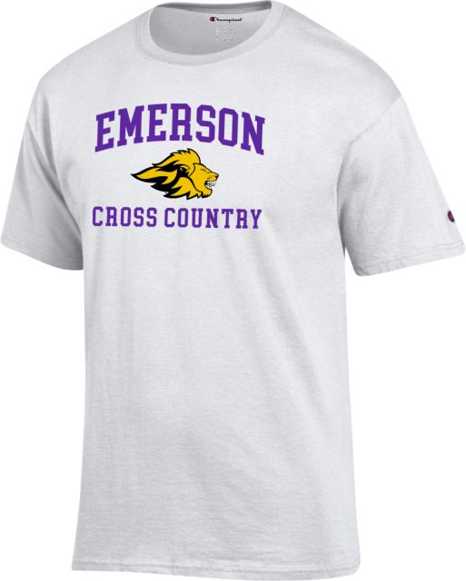 Emerson Champion T Shirt Emerson Cross Country w/ Mascot - ONLINE ONLY