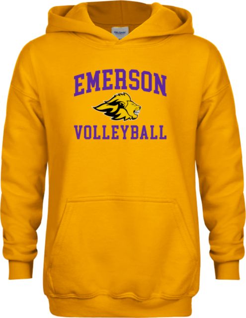Emerson Youth Fleece Hoodie Emerson Volleyball w/ Mascot - ONLINE ONLY