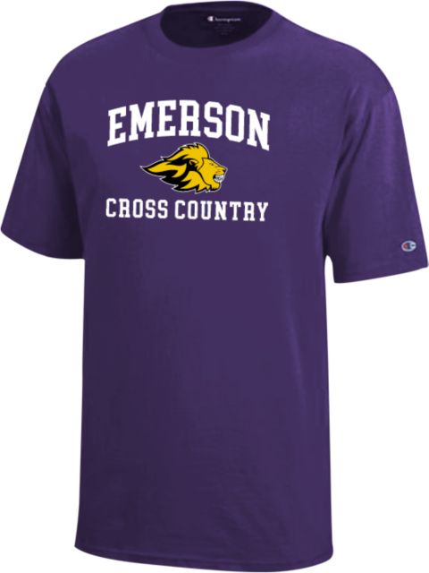Emerson Champion Youth Short Sleeve Tee Emerson Cross Country w/ Mascot - ONLINE ONLY