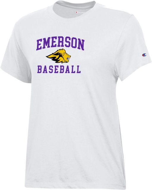 Emerson Champion Womens  Core Short Sleeve Tee Emerson Baseball w/ Mascot - ONLINE ONLY