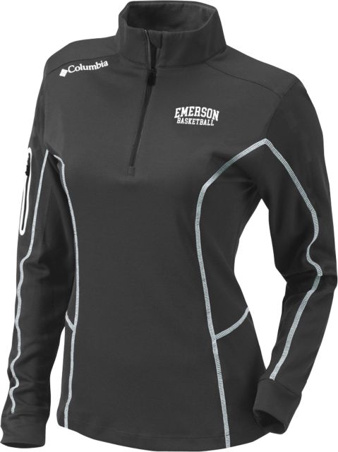 Emerson Columbia Womens Omni Wick Shotgun 1/4 Zip Emerson Basketball - ONLINE ONLY