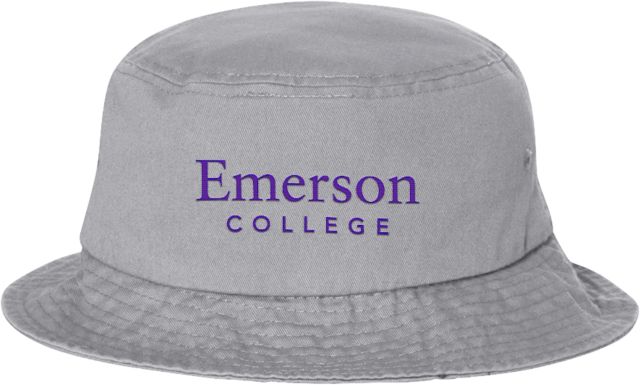 Emerson Sportsman Bucket Hat Emerson College Wordmark - ONLINE ONLY
