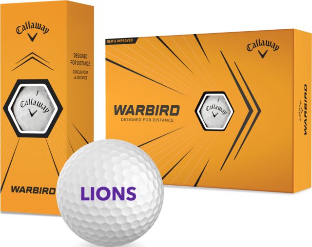 Emerson Callaway Warbird Golf Balls 12/pkg Lions - ONLINE ONLY