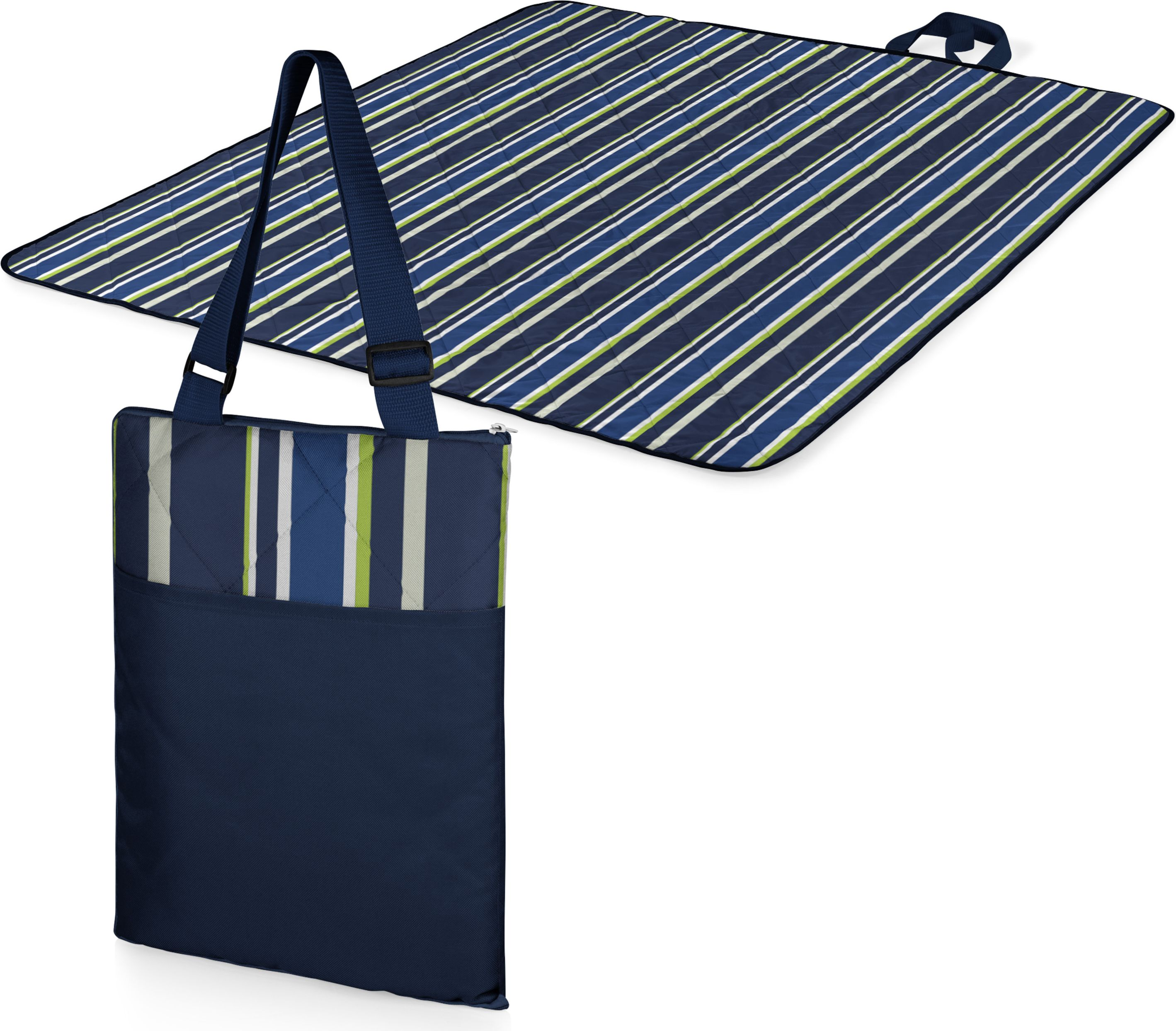 59" x 51" Outdoor Picnic Blanket Tote