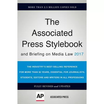 Associated Press Stylebook 2017: Briefing on Media Law