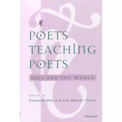 Poets Teaching Poets