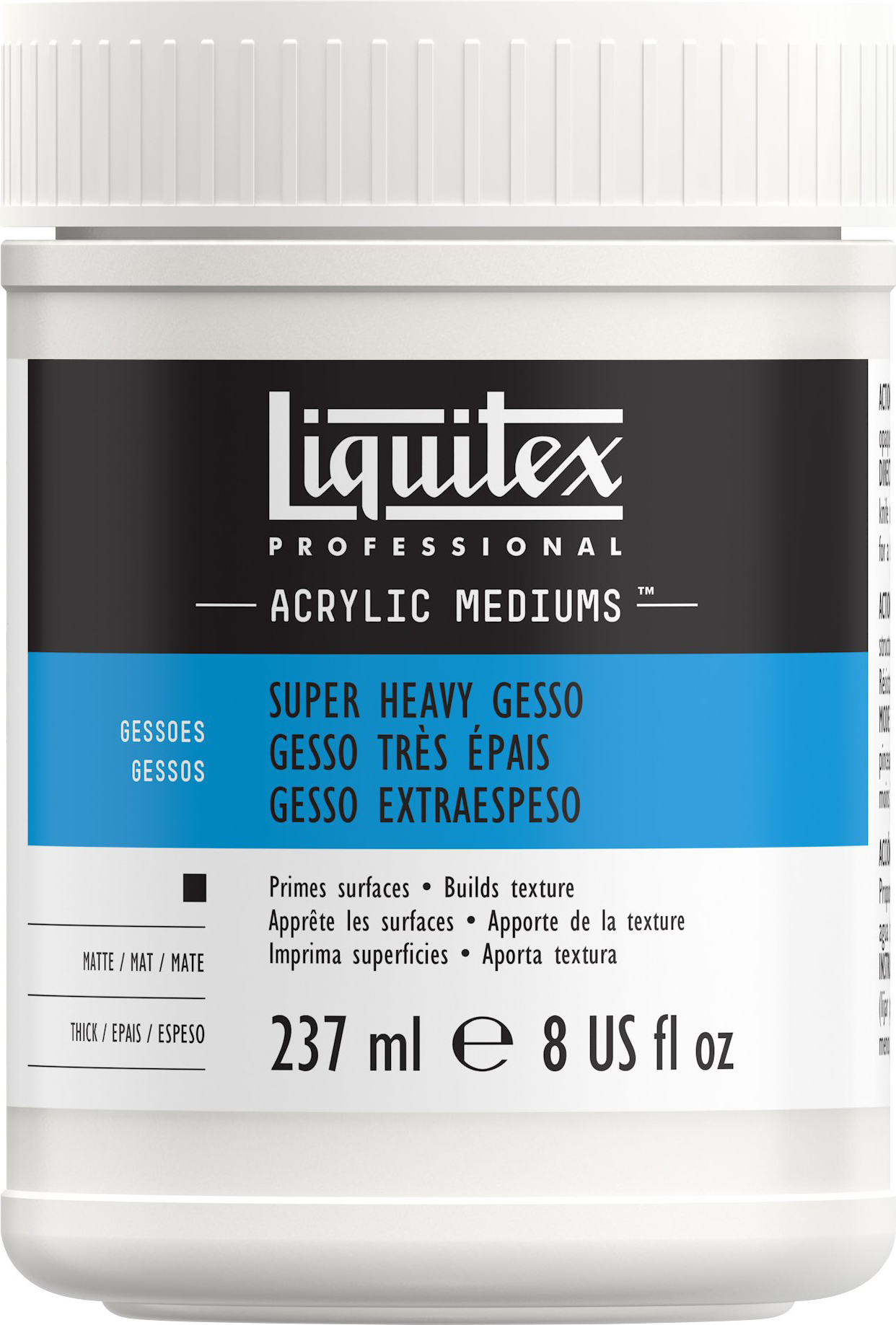 Super Heavy Body Gesso 8 Oz