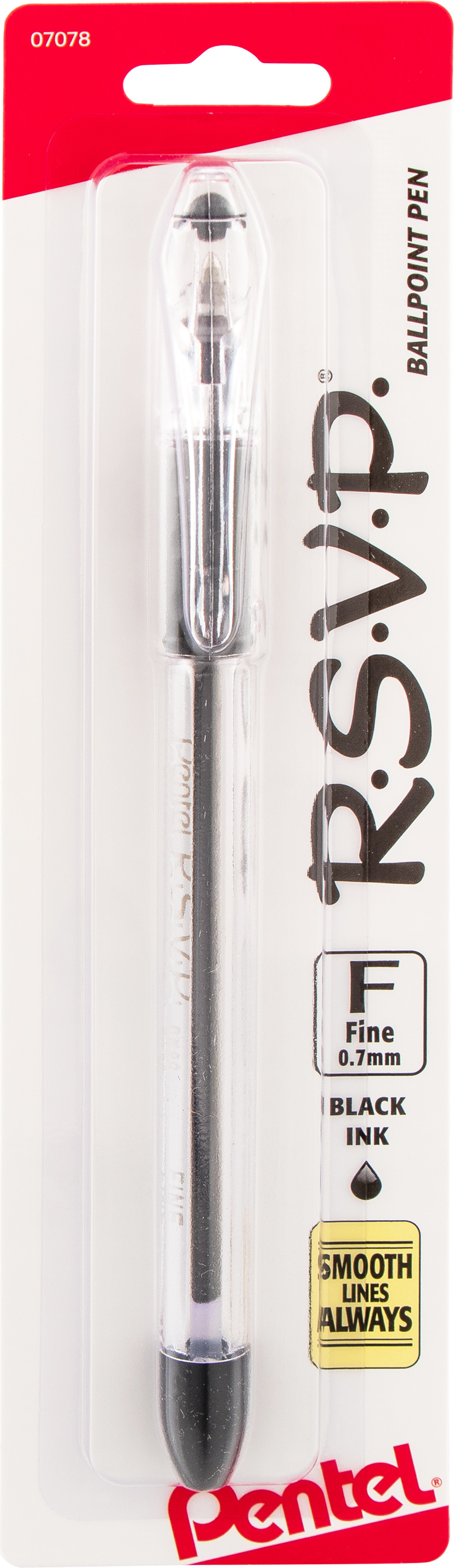 PEN FINE BLK RSVP STICK
