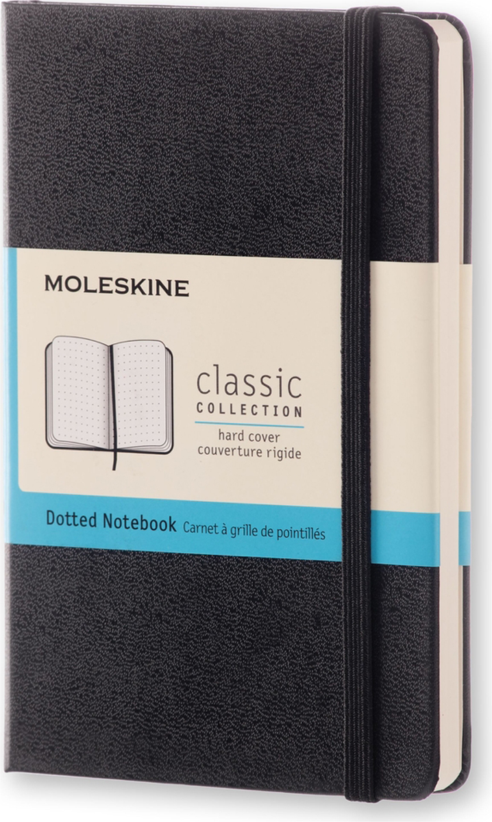 Moleskine Dotted Hardcover Notebook Large 5x8.25"