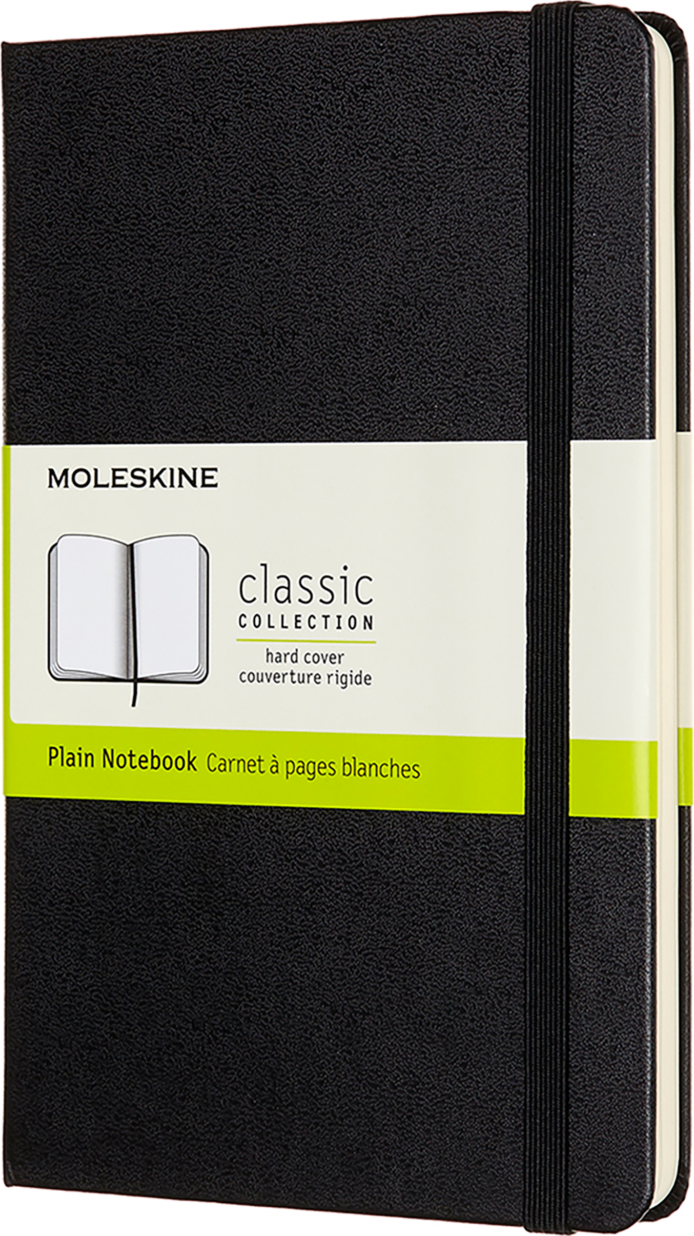 Moleskine Classic Notebook, Plain, Hard Cover (5 x 8.25)