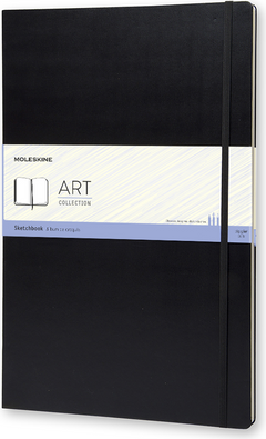 Moleskine Plain Hardcover Sketchbook  5x8.25"