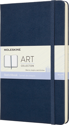 Moleskine Plain Hardcover Sketchbook Large 5x8.25"