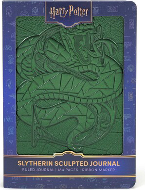 HARRY POTTER SCULPTED JOURNAL SLYTHERIN