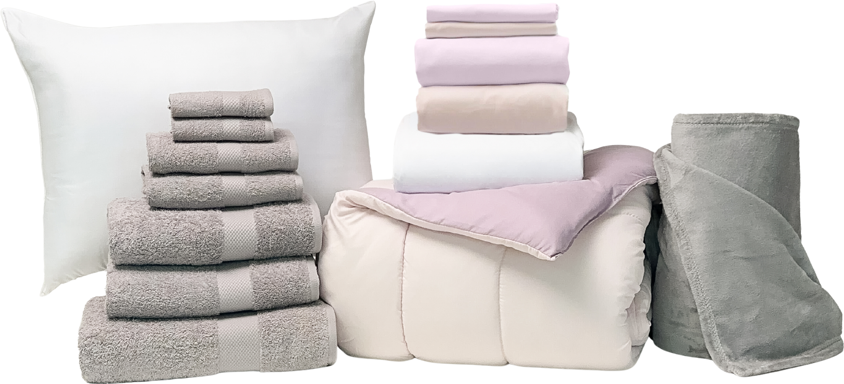 Essential 17pc Twin XL Bundle in Lavender Blush - SHIPS 8/1 FOR IN-STORE PICKUP ON FALL MOVE-IN WEEKEND.