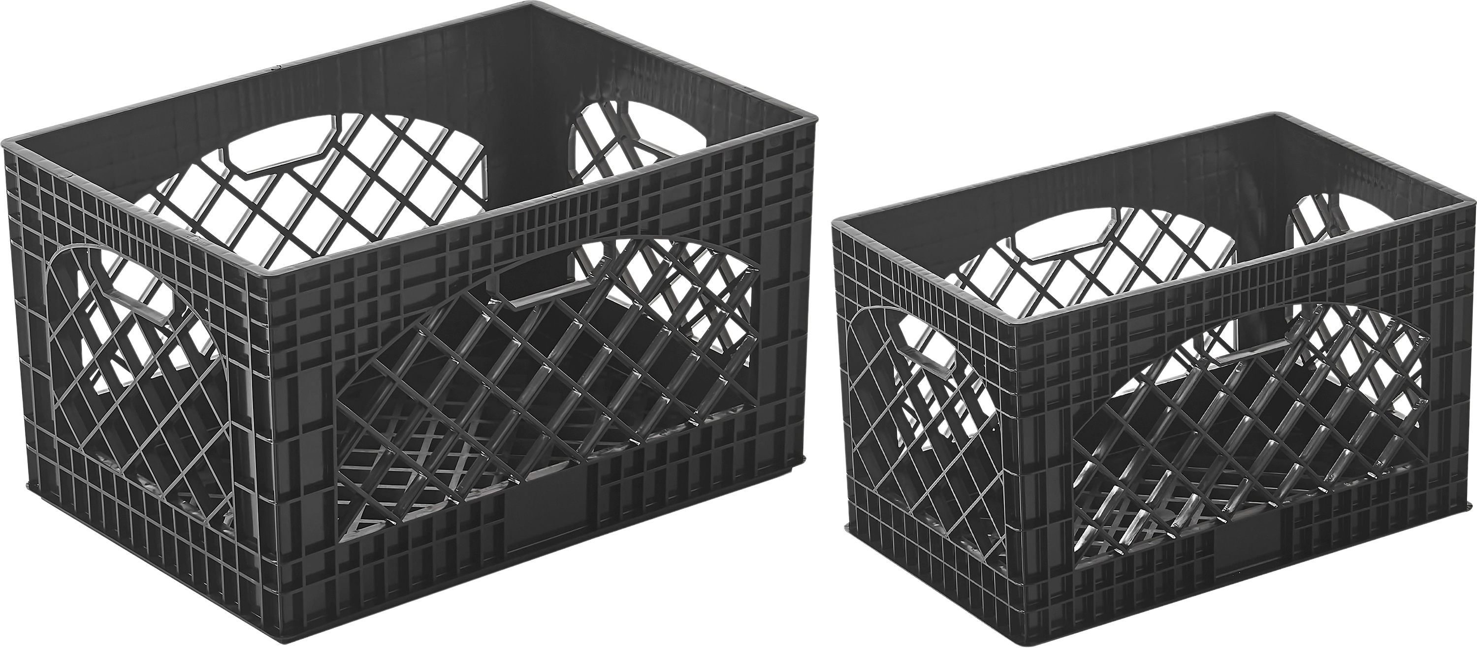 Stackable Crate Black
