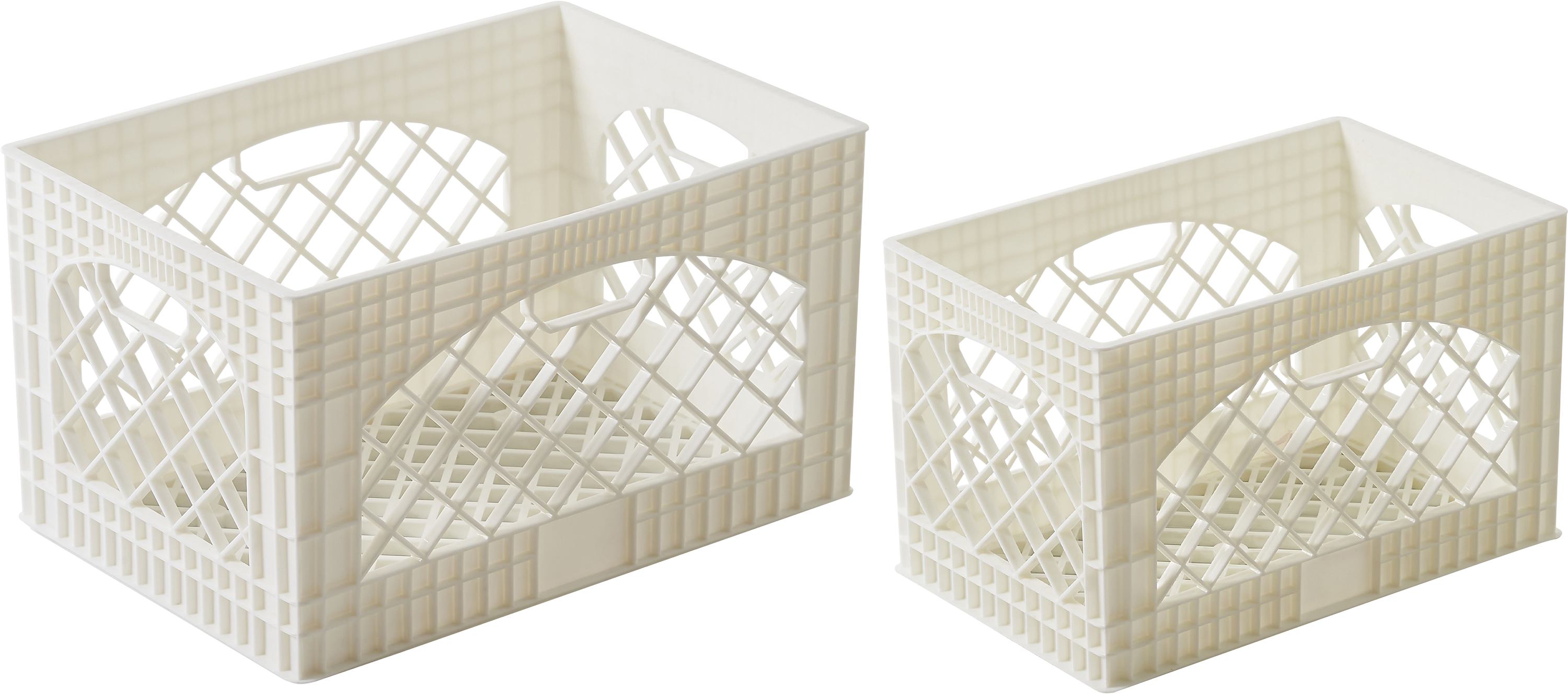 Stackable Crate Whitw